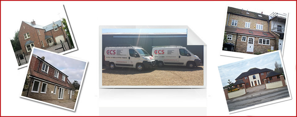 Building renovation, before and after